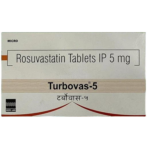 turbovas 5mg tablet 15's